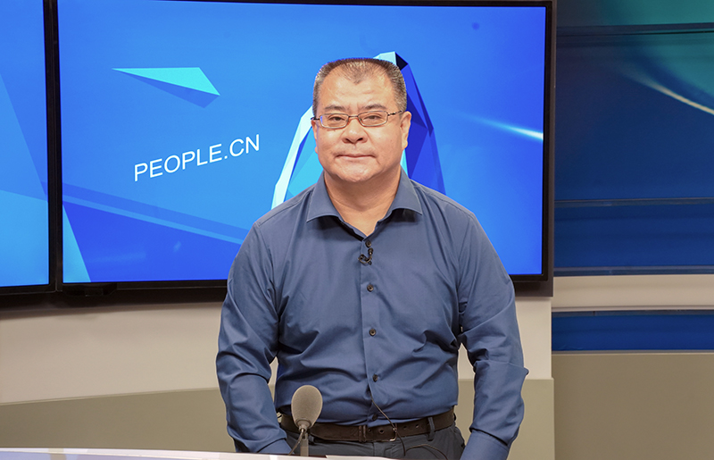 中國(guó)東方演藝集團(tuán)黨委書記、董事長(zhǎng)景小勇接受人民網(wǎng)專訪。